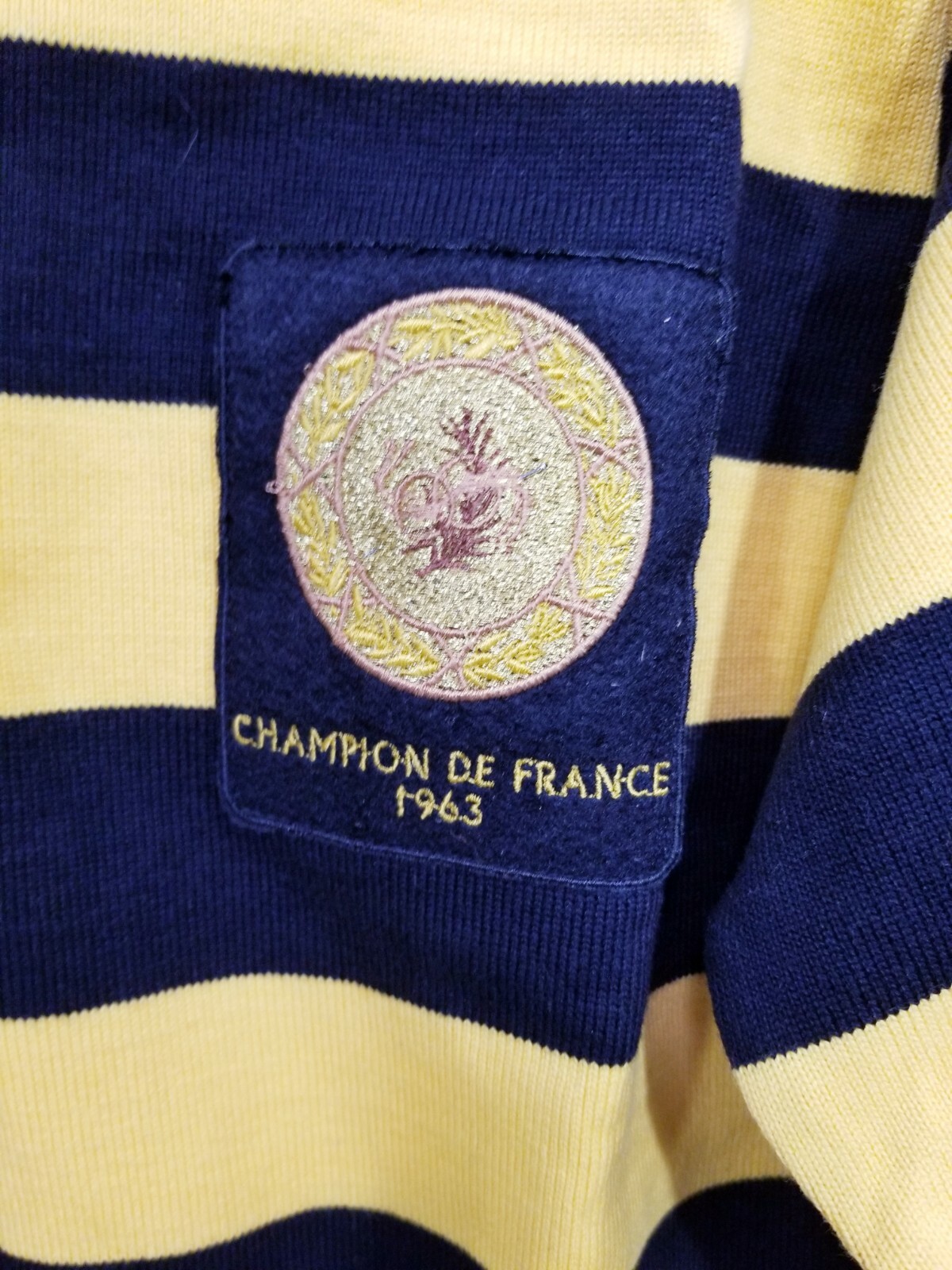 FILA Maglia da rugby autentica Rowing Blazers Stade Montois 1963 XS