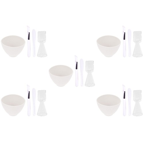 5 Sets Silicone Mask Bowl Clay Masks Makeup Kits eBay