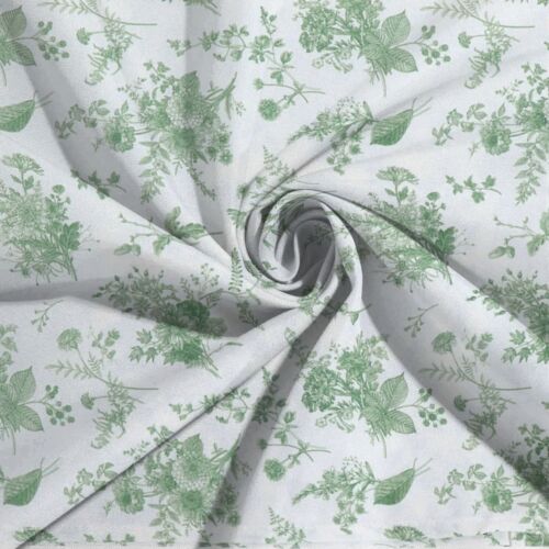 DUSTY SAGE GREEN 60x102" RECTANGLE Floral POLYESTER TABLECLOTH Wedding Kitchen - Picture 8 of 8