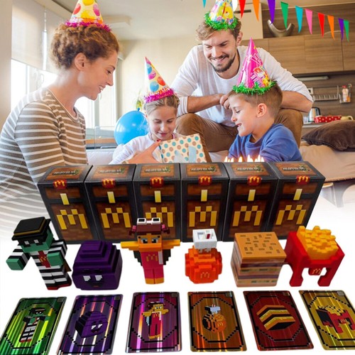 1/6Set 2025 NEW UP Mc DONALD'S Minecraf Movie Adult Happy Meal Toys Gifts Brand - Picture 14 of 23