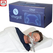 Memory Foam CPAP Pillow Ergonomic Design Side Back Stomach Sleep Support New
