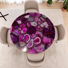 Rosa Achat Stein Kaffee & Sofa Mitteltisch Kristall Edelstein Hotelzimmer Dekor