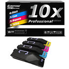 10x Eurotone Pro Toner Replaces Kyocera TK-855C TK-855K TK-2805 1/12ft TK-85