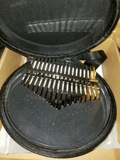 17-Key Kalimba Thumb Piano Portable Crystal Transparent ABS Mbira Keyboard...