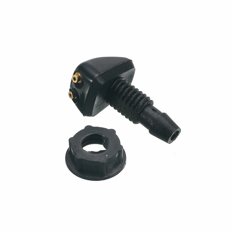 2x Car Adjustable Dual Hole Windshield Washer Nozzles Wiper Water Spray Jet - Image 3 of 4
