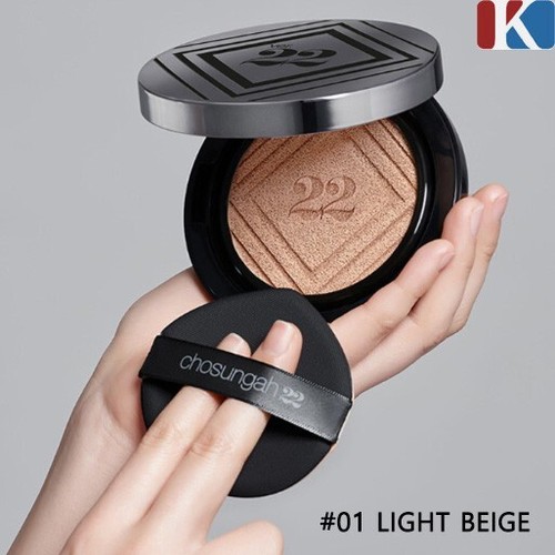 CHOSUNGAH Ver.22 Vvig Cushion Cica Ampoule 25g SPF50+ PA++++ #02 Sand Beige NEW - 第 1/12 張圖片