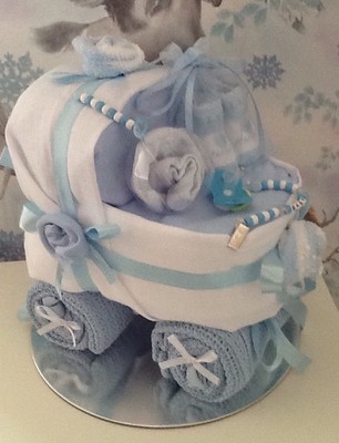 nappy cake pram