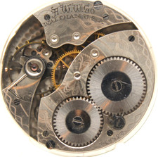 1920 WALTHAM POCKET WATCH MOVEMENT 23583927 GRADE 210 12s 7j FS