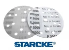 150mm 6 inch Sanding Discs Film STARCKE Sandpaper Pads Grits 80-3000
