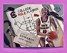 2025 Topps Bowman U Chrome College Rule Book Joyce Edwards #CRP-22