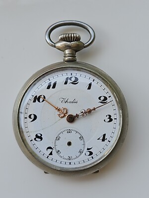 Thates Antike Mechanische Taschenuhr Pocket Watch Läuft