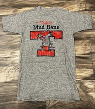 80s Vintage Toledo Mud Hens Logo Shirt Youth XL Bantom