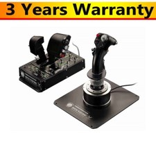 A-10C Hotas Warthog Flight Stick Flight Joystick + 2 Throttle for THRUSTMASTER