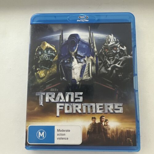 Transformers  (Blu-Ray 2007) Action Adventure Sci-Fi Shia LaBeouf Megan Fox VGC - Picture 1 of 4
