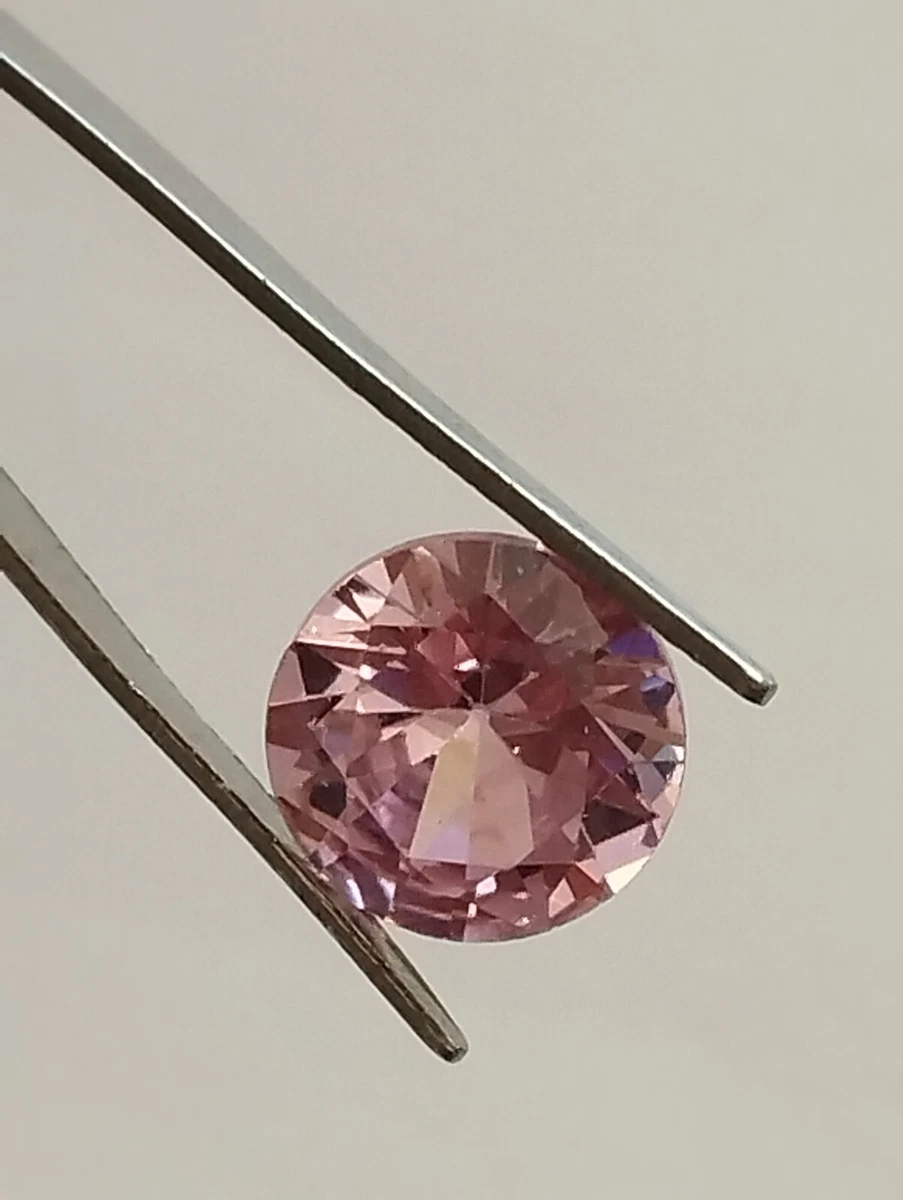 Ciondolo Artigianale In Kunzite Rosa Con Pietra Preziosa Creato In Laboratorio, Argento Placcato, Fatto A Mano In India (1,89 Pollici)