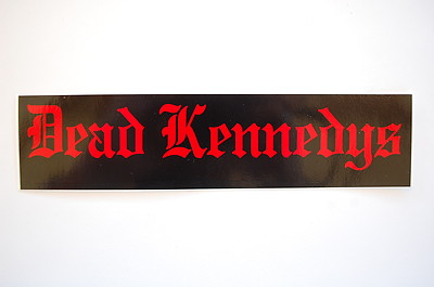 Dead Kennedys Sticker Vinyl Decal Car Bumper Window Punk Rock 8'' x 2'' (39)