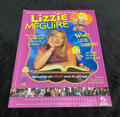 LIZZIE MCGUIRE with HILARY DUFF 2001 ad & THE DRAGON AND THE PHOENIX Jay Lung | eBay LIZZIE MCGUIRE with HILARY DUFF 2001 ad & THE DRAGON AND THE PHOENIX Jay Lung | eBay