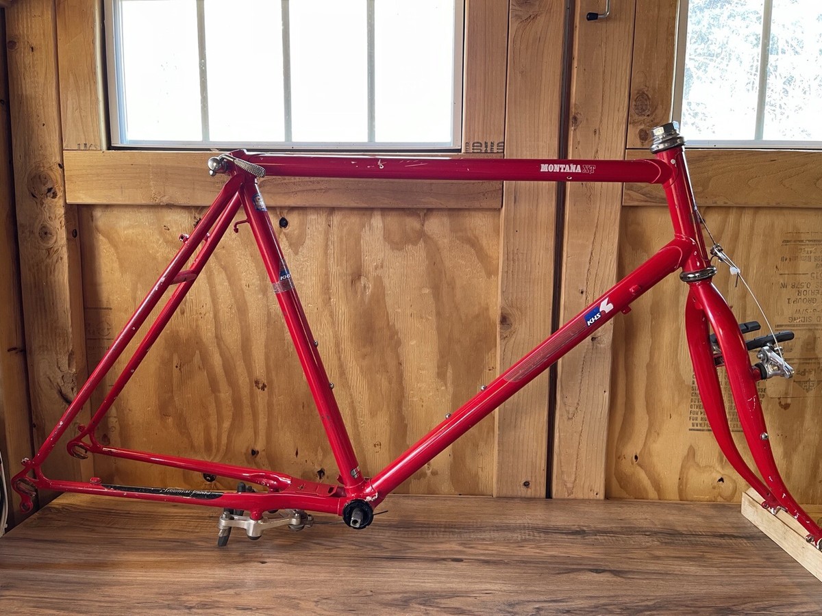 Vintage 1986 KHS Montana XT 20.5 MTB Frameset Tange Taiwan Suntour