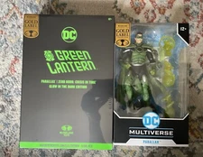 McFarlane DC Parallax Glow In The Dark & Emerald Twilight Gold Label Lot New 
