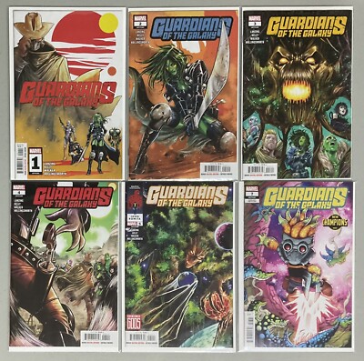  MCU Comic Keys Guardians of the Galaxy #1 2 3 4 5 7 (2023) NM+(9.4-9.8) 