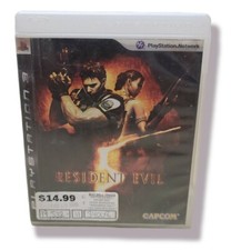Resident Evil 5 - Playstation 3 PS3 Complete Very Clean Disc and Manual