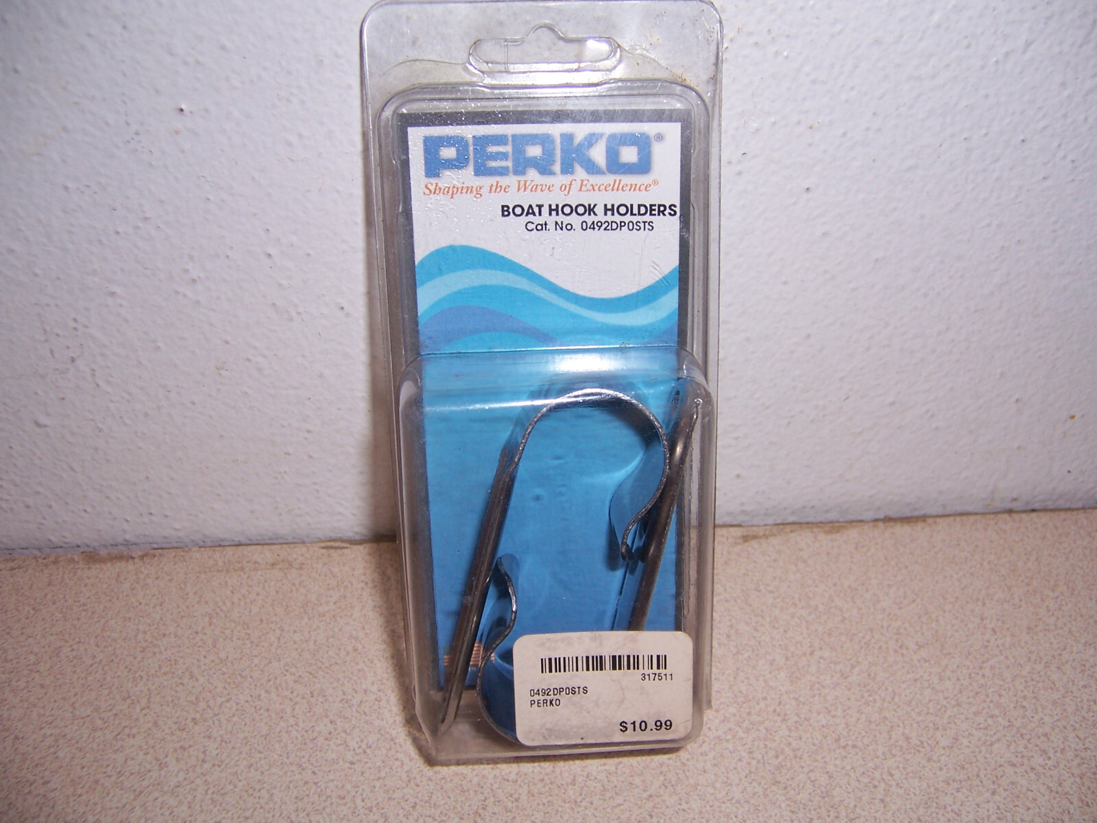 Perko 0492DP0STS Stainless Steel Boat Hook Holders Pair for sale online