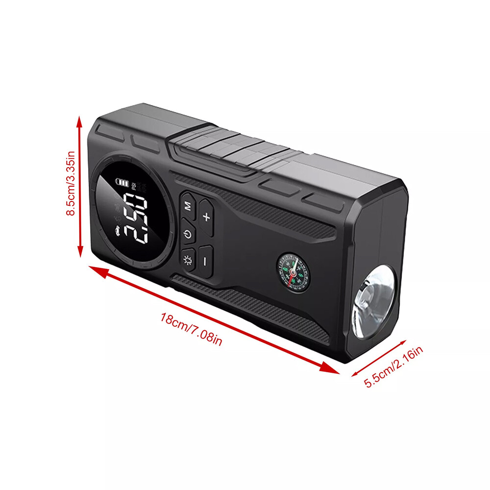 Car Jump Starter with Air Compressor 99800mAh Battery Jumper Box Charger Booster