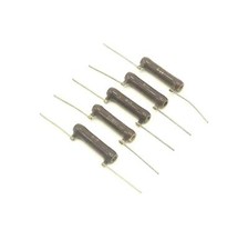 Lot of 5 New Ohmite 1718 Brown Devil Resistors 50 Ohm