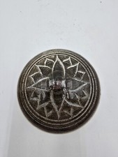 Studio Pottery Toothbrush Holder Wall Pocket Flower Frog Signed Corbin