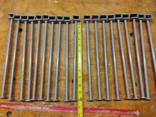 Retail Hangrail Display Hooks  56 pieces total.  very heavy-duty extension arms