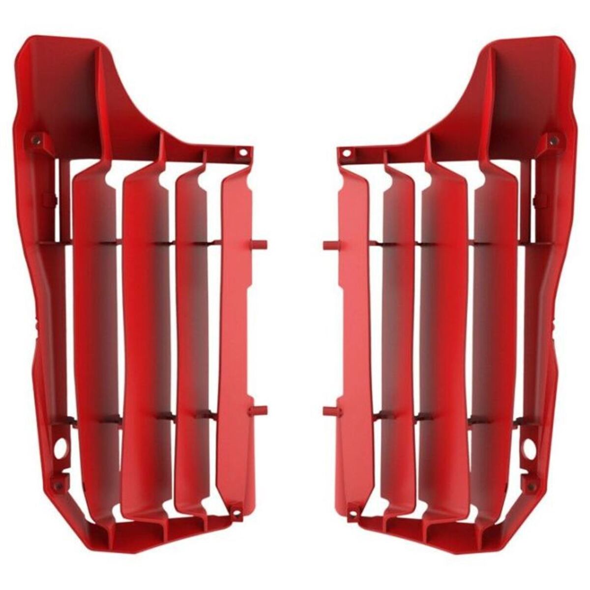 Honda CRF450R Rad Louvers Red Honda CRF450R Rad Louvers Red