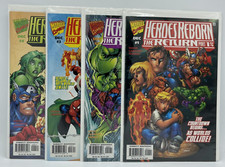 HEROES REBORN the Return Complete Series #1-4 Thor Hulk Marvel Comics 1997 VF/NM