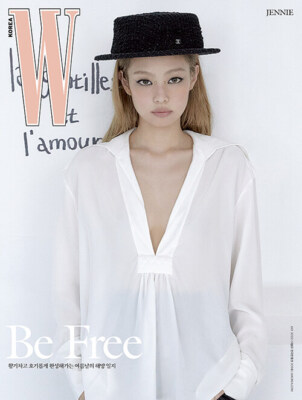 BLACKPINK JENNIE cover A, IVE An Yoo-Jin_W Korea July 2022_Whole Magazine