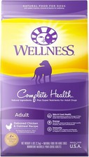 Chicken  Oatmeal, 5-Pound Bag Wellness Complete Health Natural Dry Dog Food New