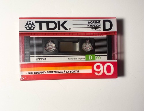 TDK D90 Standard Audio Cassette Sealed