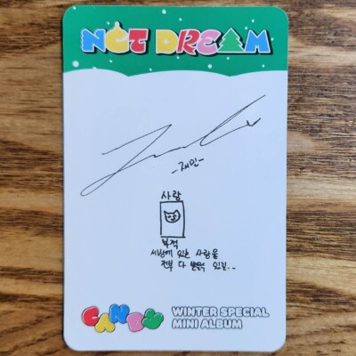 Jaemin Official Photocard NCT Dream Winter Special Album