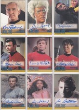 Star Trek The Original Series TOS Auto Autograph Card Selection Rittenhouse