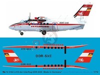 Peddinghaus 1/72 Let L-410uvp Turbolet Markings Ddr-sxe Interflug E.germany 3164 Peddinghaus 1/72 Let L-410uvp Turbolet Markings Ddr-sxe Interflug E.germany 3164