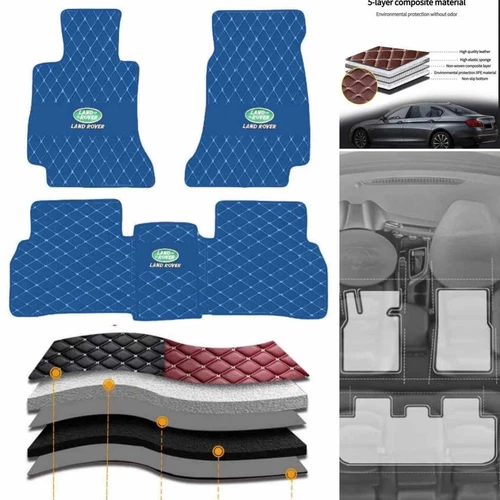For Land Rover All Weather Car Floor Mats Custom Foot Pads Waterproof Carpets - Imagen 32 de 37