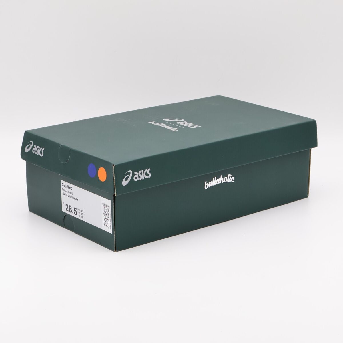 1203A623-300 ballaholic Asics Gel-NYC Jewel Green Ivory 1203A623-300 ballaholic Asics Gel-NYC Jewel Green Ivory