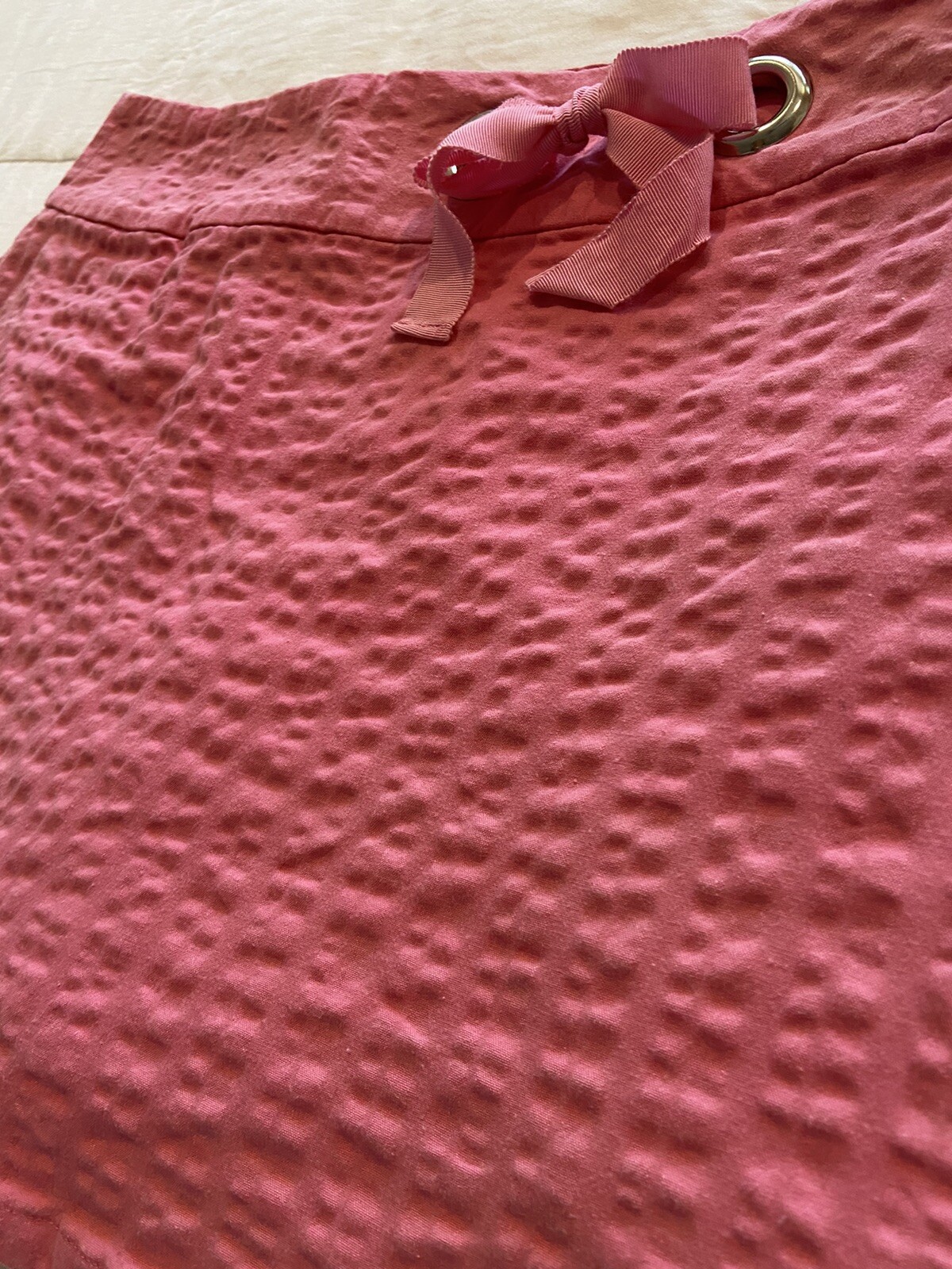 LILLY PULITZER Size 4 Pink Solid Basic Cotton Ski… - image 4