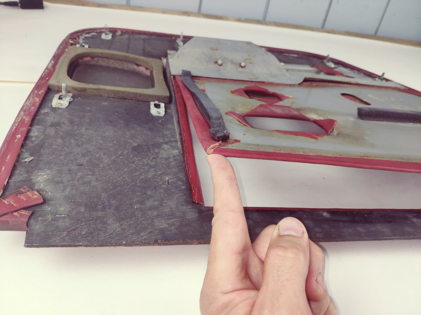 Bentley Eight 1987 DOOR PANEL REAR RIGHT