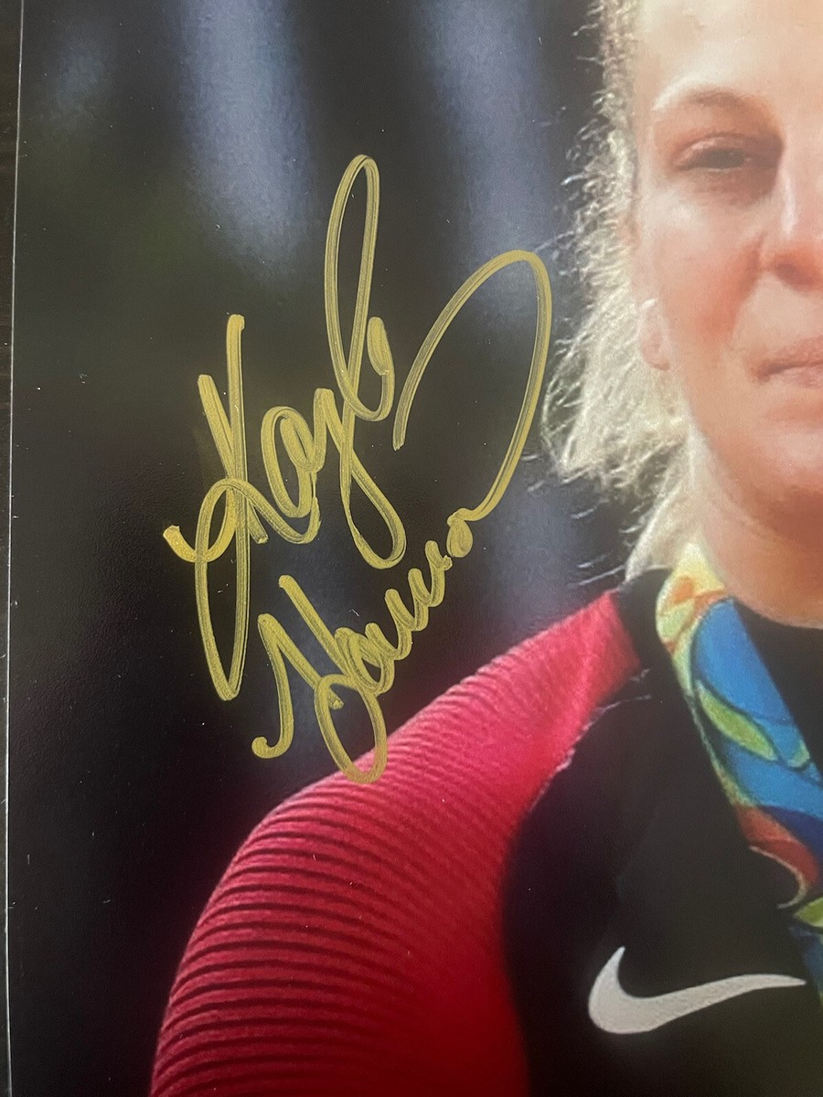 Kayla Harrison signed 8X10 Photo JUDO OLYMPIC GOLD MEDALIST