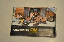 Olympus OM System Manual For Zuiko Interchangeable Lenses Group, English 85pages