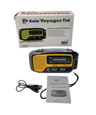 Kaito Voyager Trek Dynamo  Solar Powered Radio KA350 NEW OPEN BOX