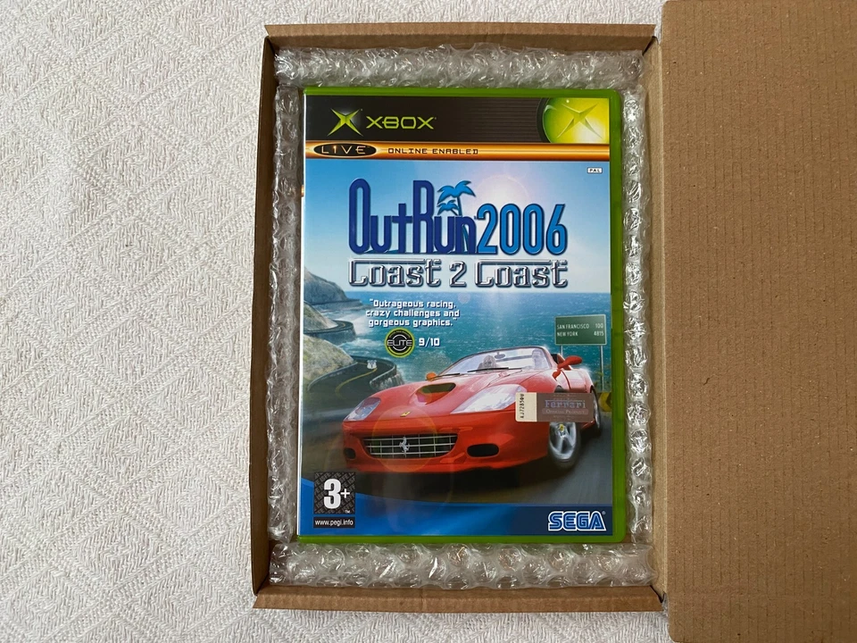 OutRun 2006 Coast 2 Coast XBOX - UK PAL VGC CIB with Ferrari Case - Tracked - Image 2 of 4