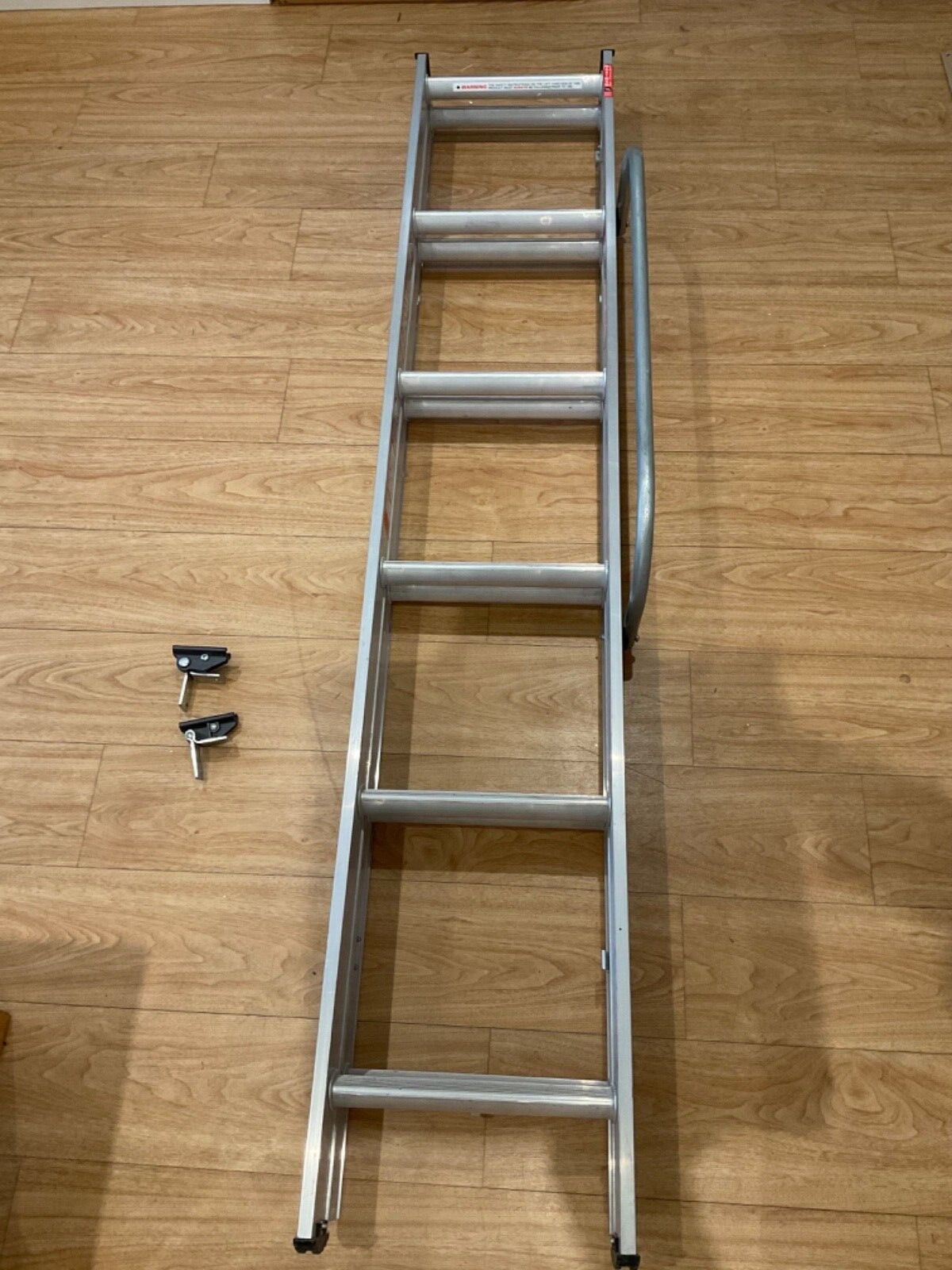 Wernerco loft ladder. With fixings. 3.2 Metres Height Max eBay
