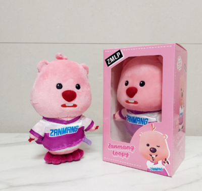 NEW ZANMANG LOOPY GOODS IDOL SOFT DOLL 15CM-ZANMANG LOOPY/ KOREA