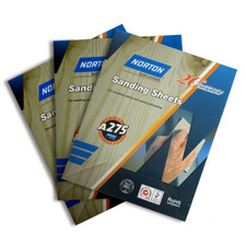 230x280mm NORTON A275 Dry Abrasive Sandpaper 120#-2000# Sanding Sheet Sand Paper