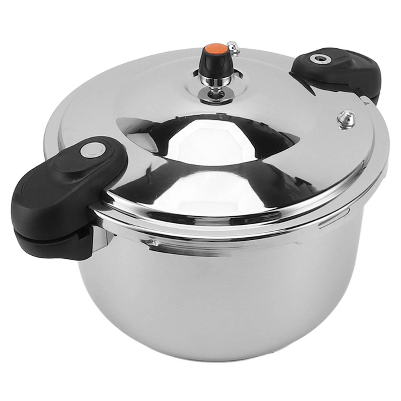 Luqeeg Stainless Steel Pressure Cooker, 80kpa Dual Handle Pr